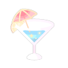 Blue Hawaii Cocktail