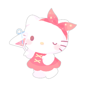 Tropical Hello Kitty Plushie S