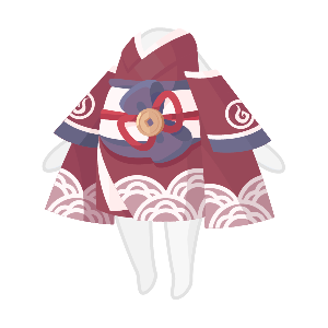 Wave Pattern Kimono