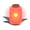 Glowing Red Lantern