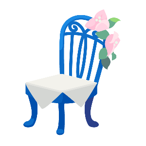 Dazzling Bougainvillea Chair