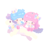 Fuzzy Trot Kiki&Lala Plushie L