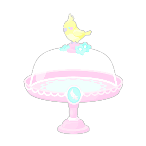 Cockatiel Cake Stand