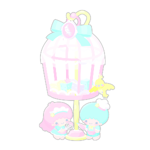 Little Twin Stars Spun Sugar Birdcage