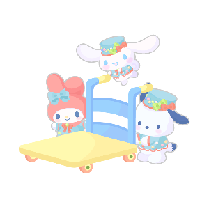 Sanrio Characters Flatbed Dolly