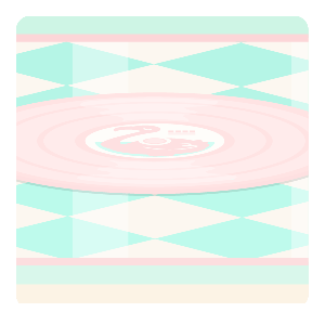 Pink Ladies Diner Floor