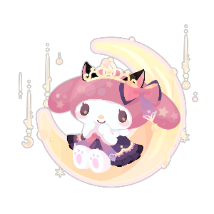 Crescent Royalty My Melody Plushie XL