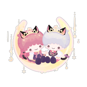 Crescent Royalty Kiki&Lala Plushie XL