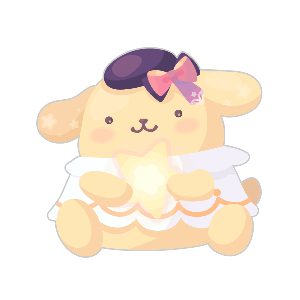 Starry Night Pompompurin Plushie L