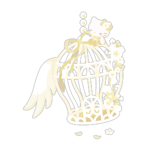 Hello Kitty Enchanted Fey Birdcage