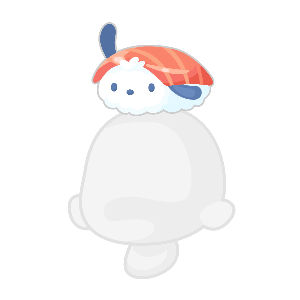 Plump Pochacco Sushi