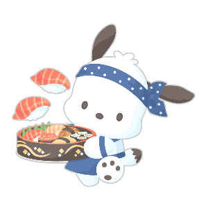 Pochacco's Sushi-ya Flower