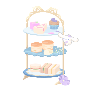 Cinnamoroll Violet Tea Tray