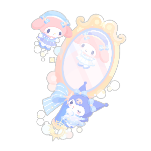 My Melody & Kuromi Cosmetic Mirror