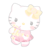 Tangy Lemonade Hello Kitty Plushie L