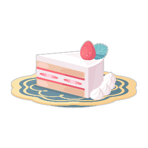 Strawberry Cream Slice Seat