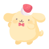 Strawberry Cream Pompompurin Plushie S