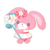 Strawberry Pâtisserie BONBONRIBBON Plushie L