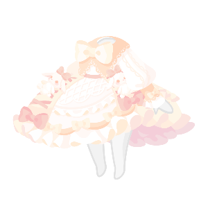 Creamy Bunny Lolita Dress