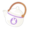 Whistling Moon Bunny Teapot