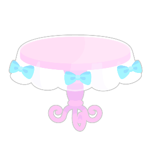 Candyfloss Fantasy Ribbon Table