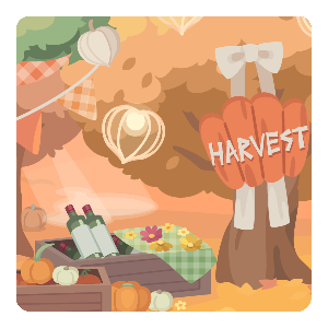 Cozy Pumpkin Harvest Wall