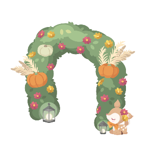 Cozy Pumpkin Harvest Arch