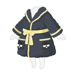 Luxurious BAD BADTZ-MARU Bathrobe