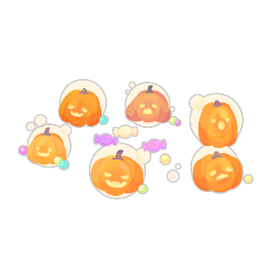 Candy Jack-O'-Lantern Patch