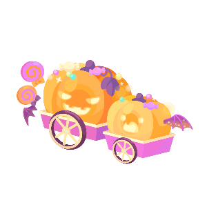 Trick Or Treat Candy Wagon