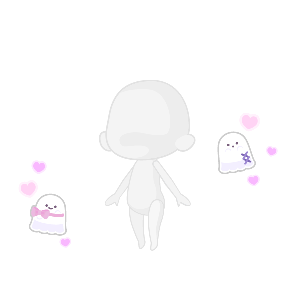 Kawaii Floating Halloween Spectres