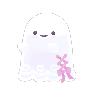 Boo! Kawaii Ghosty Costume