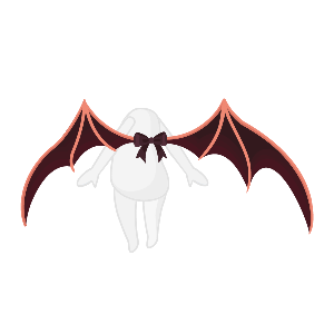 Crimson Count Vampire Bat Wings