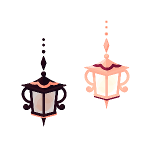 Count's Mansion Hanging Lantern Set