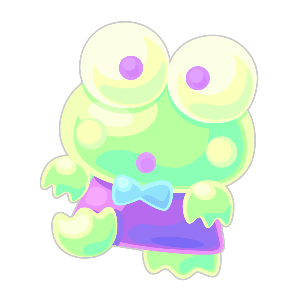 Neon Gummy Kerropi Plushie S