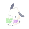 Lucky Roll Pochacco Plushie S