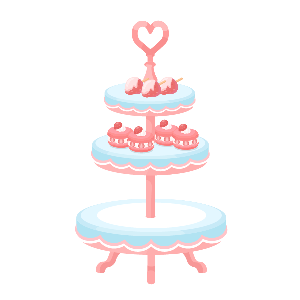 Berry Sweet Selection Dessert Tower