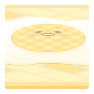 Comfy Day Gudetama Rug Floor