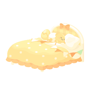 Sleep Will Make It All Better Gudetama Bed