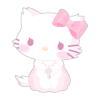 Rosy Ribbon Charmmykitty Plushie M