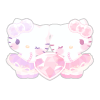 Rosy Diamond Hello Kitty & Mimmy Plushie XL