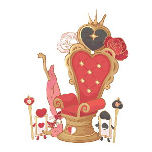 Hidden Rose Kingdom Royal Court Chair