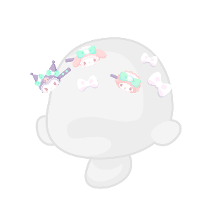 Sweet Mint Cafe Besties Hairpin