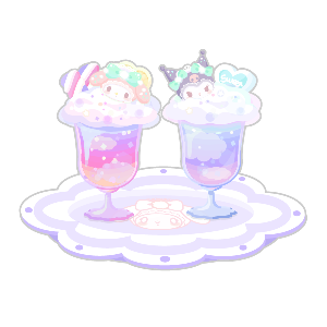 Popular Order Rainbow Cotton Candy Parfait