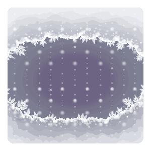 Frosty Winter Wonderland Background