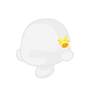 Sunny Side-Up Gudetama Hairpin