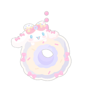 Cinnamoroll Sky Blue Sugar Donut