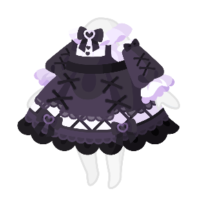 Girly Goth Lolita Dress