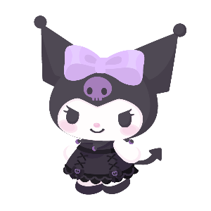 Girly Goth Kuromi