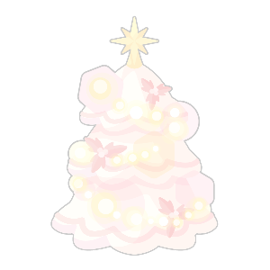 Glittering Sugar Dust Christmas Tree